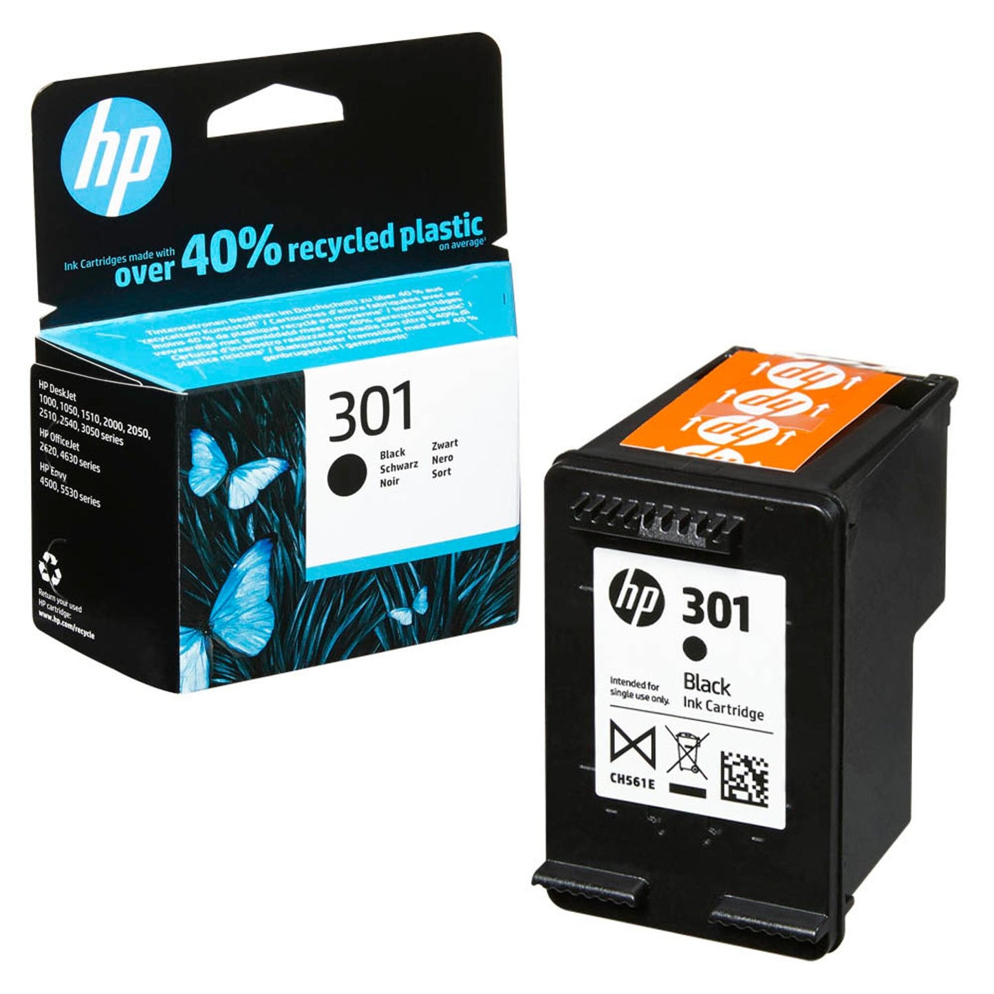 HP 301 () schwarz Druckerpatrone | CH561EE