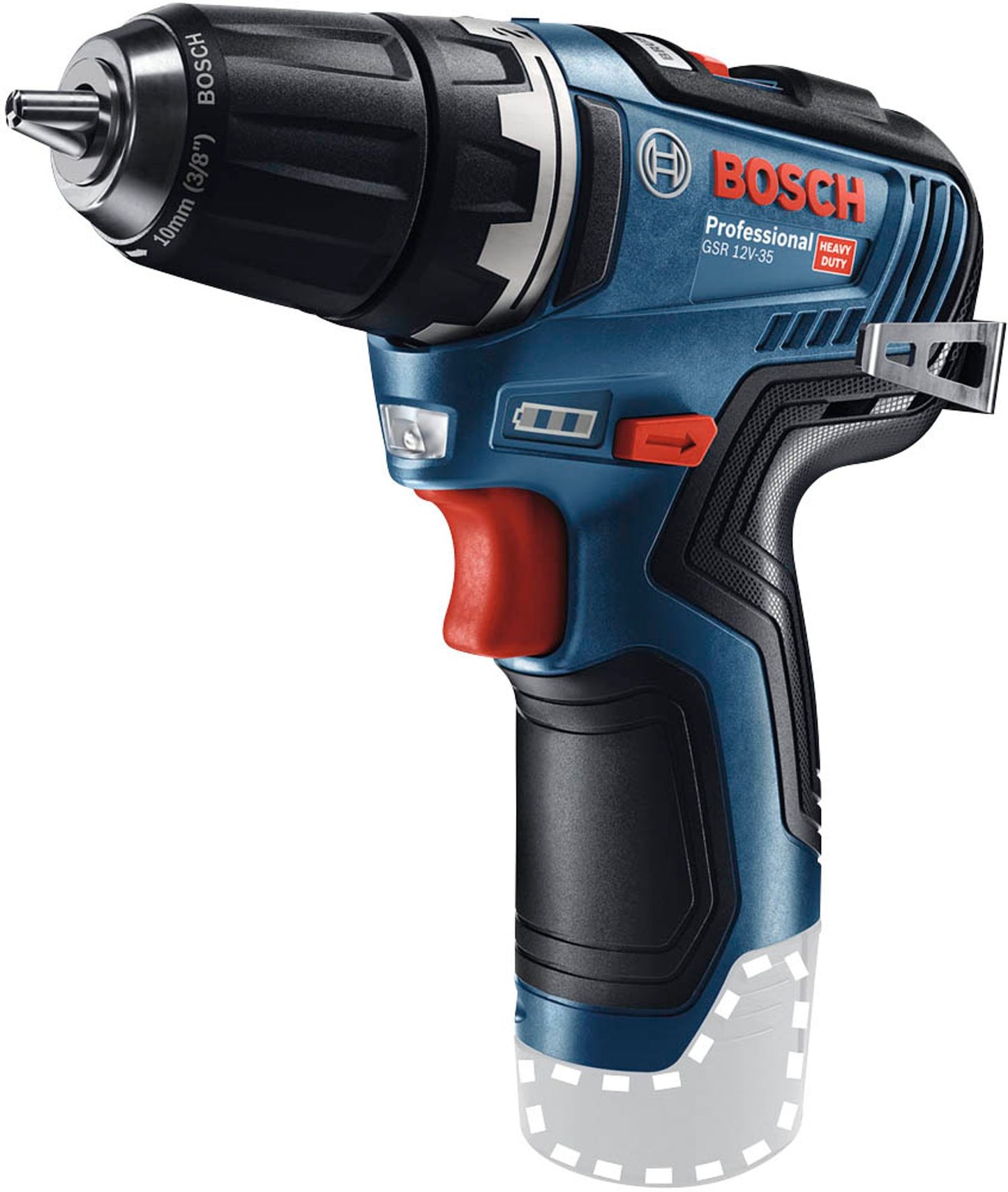 BOSCH Professional GSR 12V-35 Akku-Bohrschrauber 12,0 V, ohne Akku