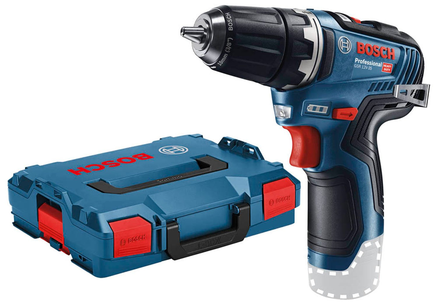 BOSCH Professional GSR 12V-35 Akku-Bohrschrauber 12,0 V, ohne Akku