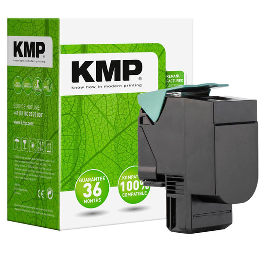 KMP L-T111Y gelb Toner kompatibel zu LEXMARK 70C0H40/70C2HY0/E/70C0X40/70C2XY0/E | 3936,0009
