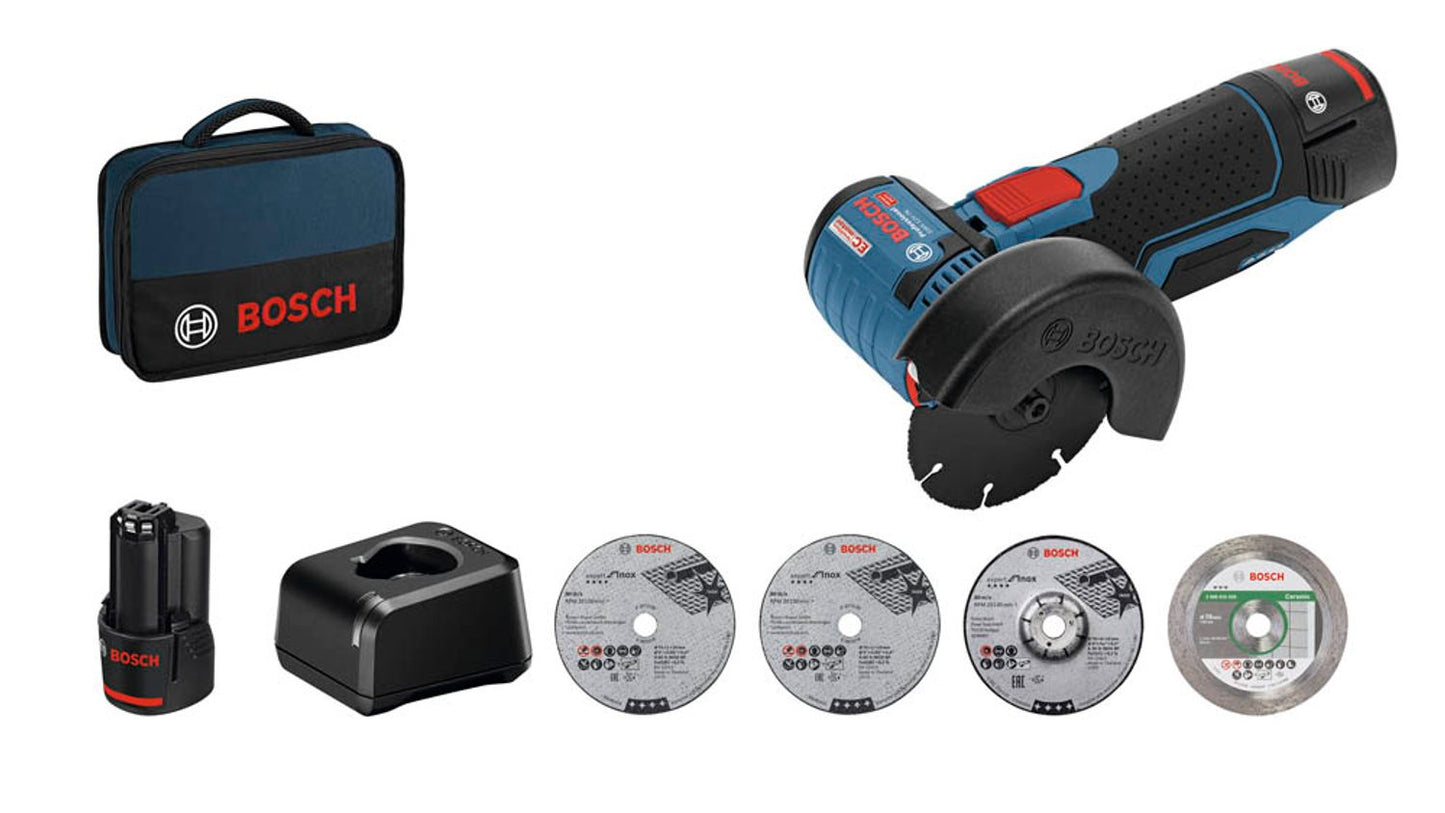 BOSCH Professional GWS 12V-76 Akku-Winkelschleifer 12,0 V