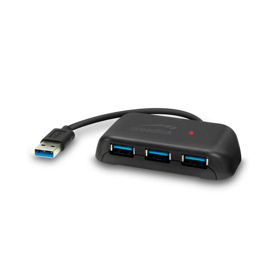 speedlink USB-Hub SNAPPY EVO 4-fach schwarz | SL-140203-BK