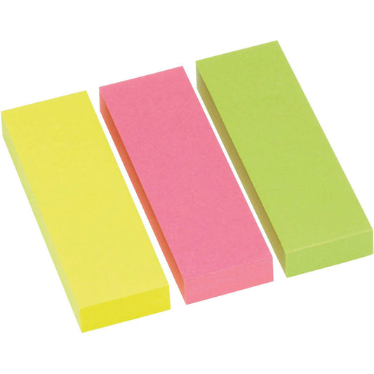 inFO Brillantmix Haftmarker farbsortiert 3x 100 Streifen | 5671-39-PK3 | 1 Pack = 3x 100 Streifen