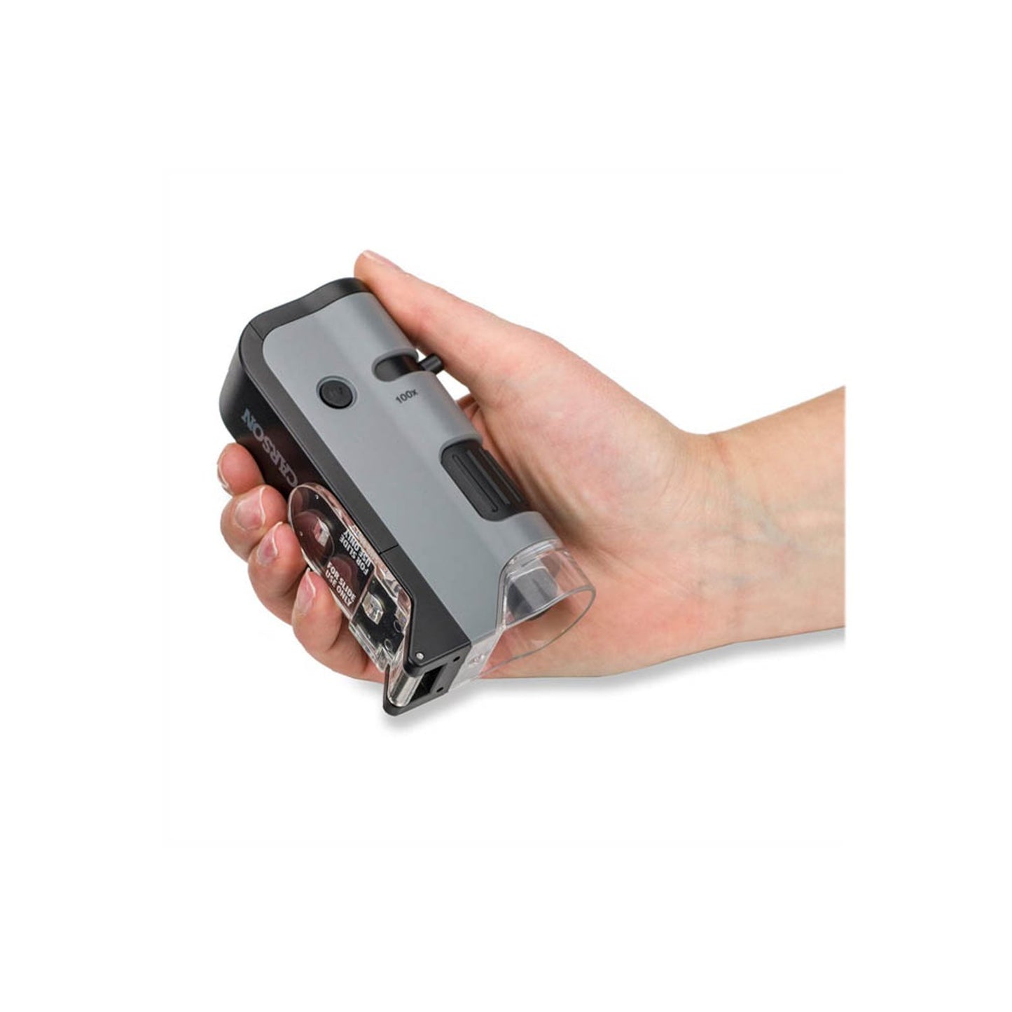 CARSON® digitales Mikroskop MicroFlip schwarz 100x - 250x | MP-250