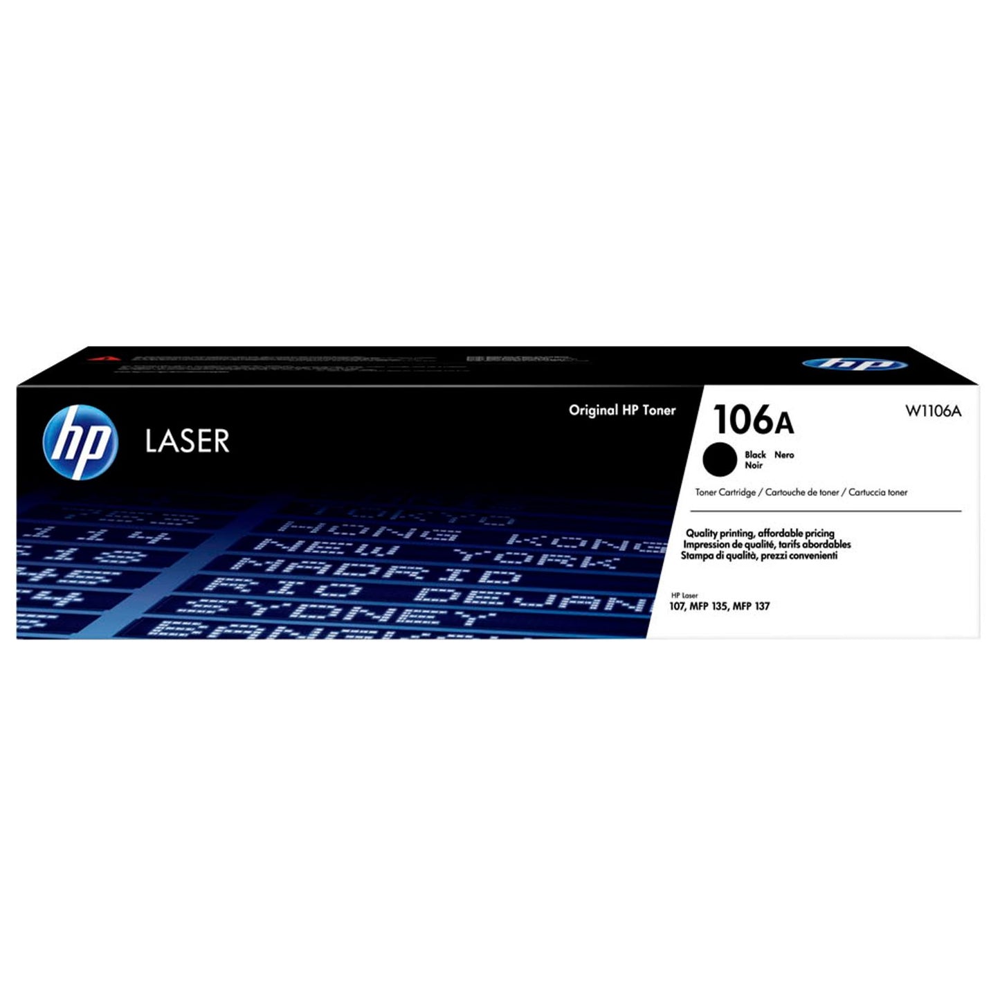 HP 106A () schwarz Tonerkartusche | W1106A