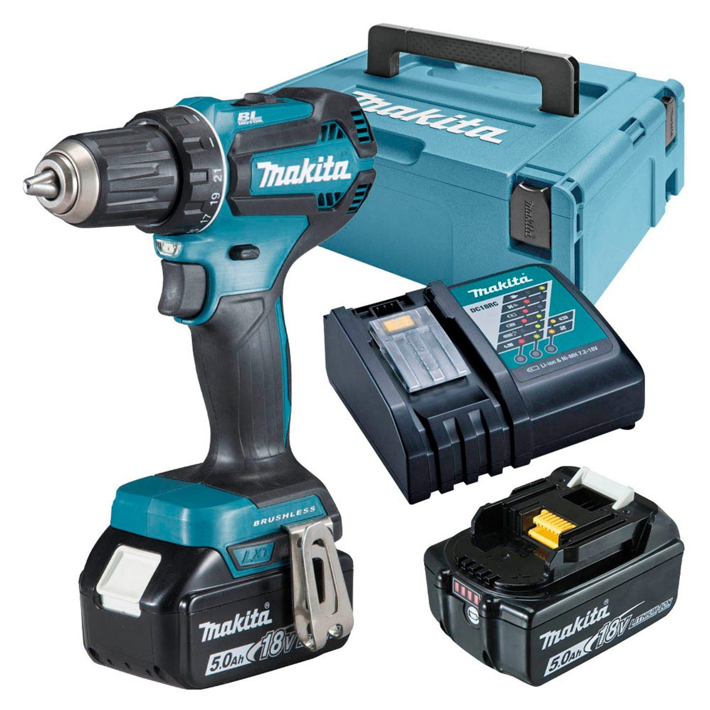 makita Akku-Bohrschrauber 18,0 V