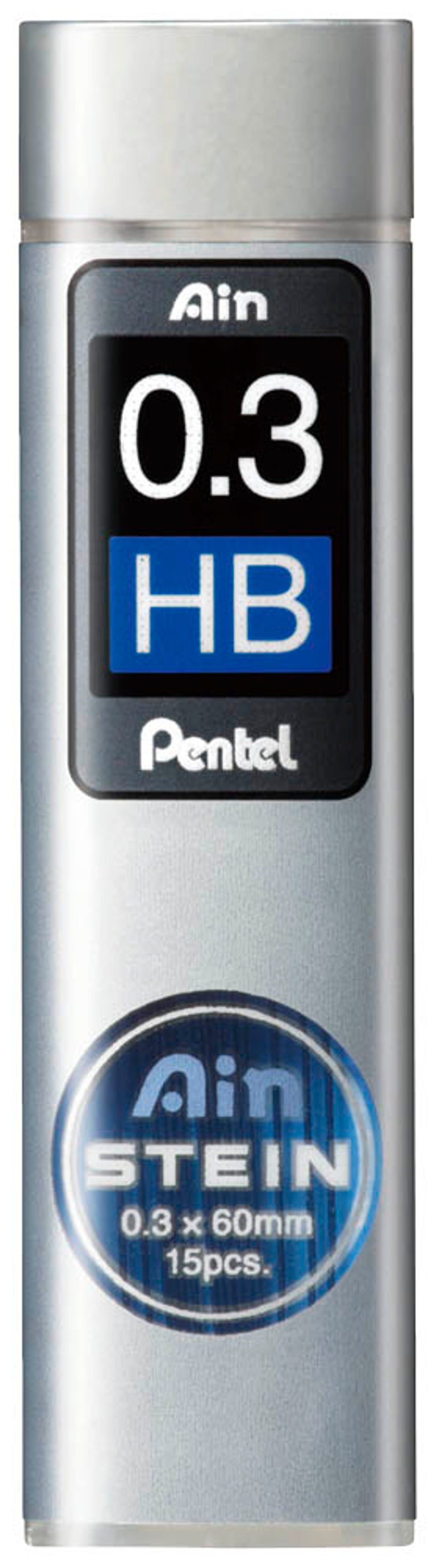 Pentel Ain Stein Feinminen-Bleistiftminen schwarz HB