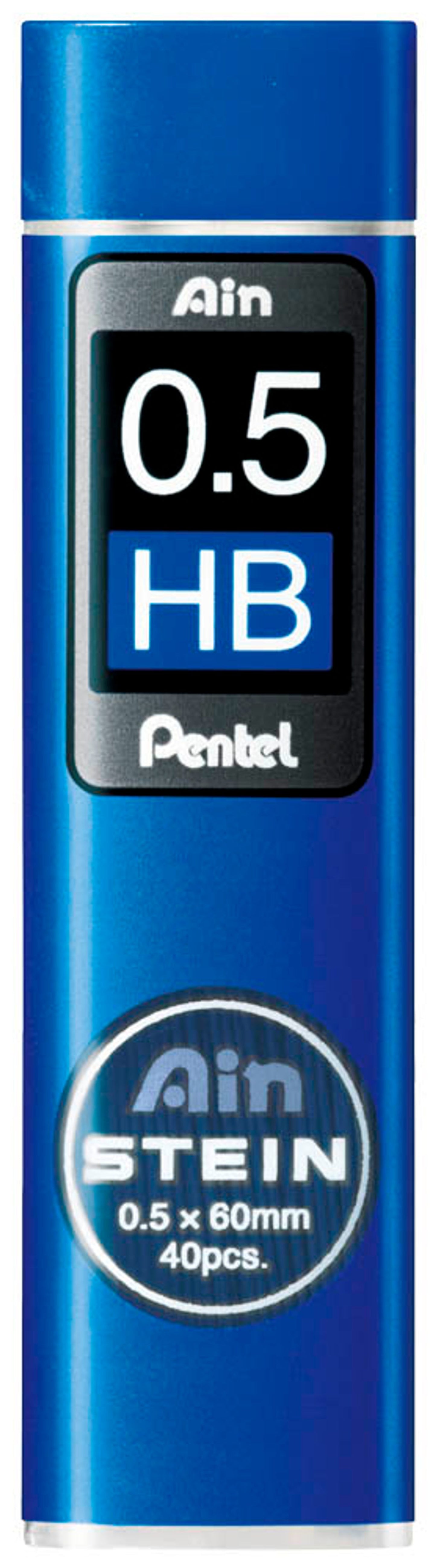 Pentel Ain Stein Feinminen-Bleistiftminen schwarz HB