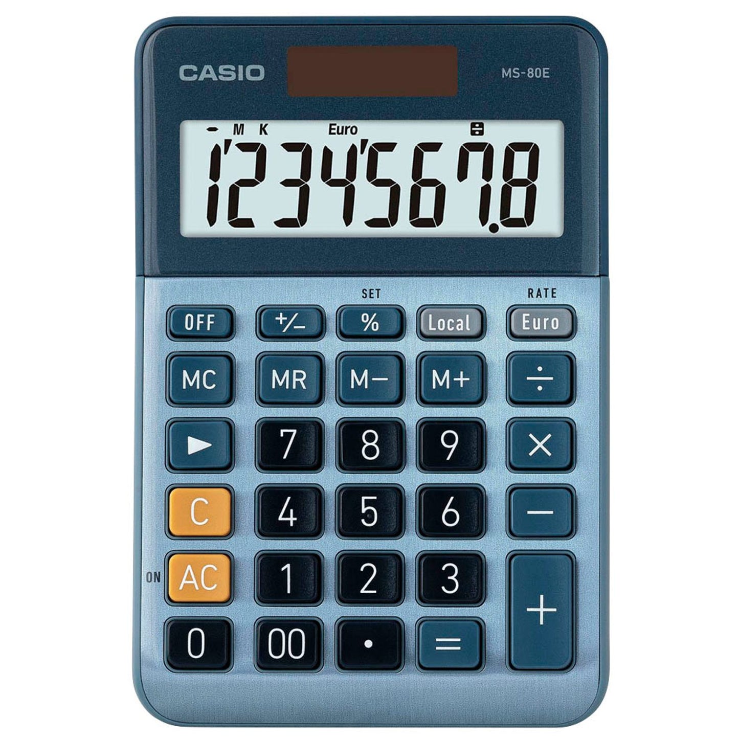 CASIO Tischrechner blau | MS-80E