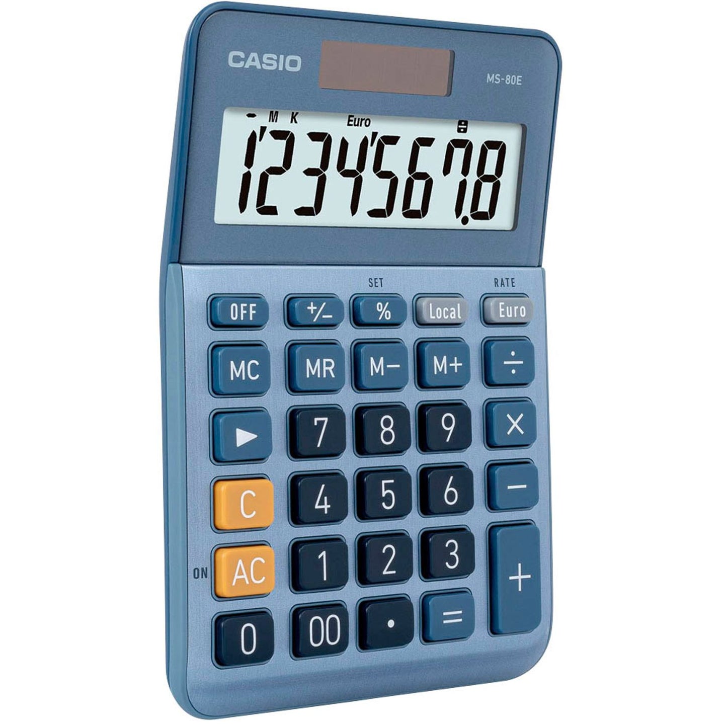 CASIO Tischrechner blau | MS-80E