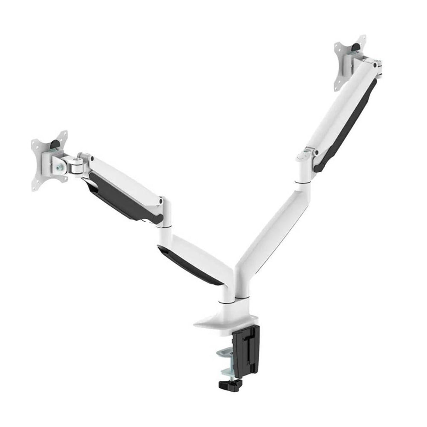 Neomounts Monitor-Halterung NM-D750 weiß für 2 Monitore, Tischklemme, Tischbohrung | NM-D750DWHITE