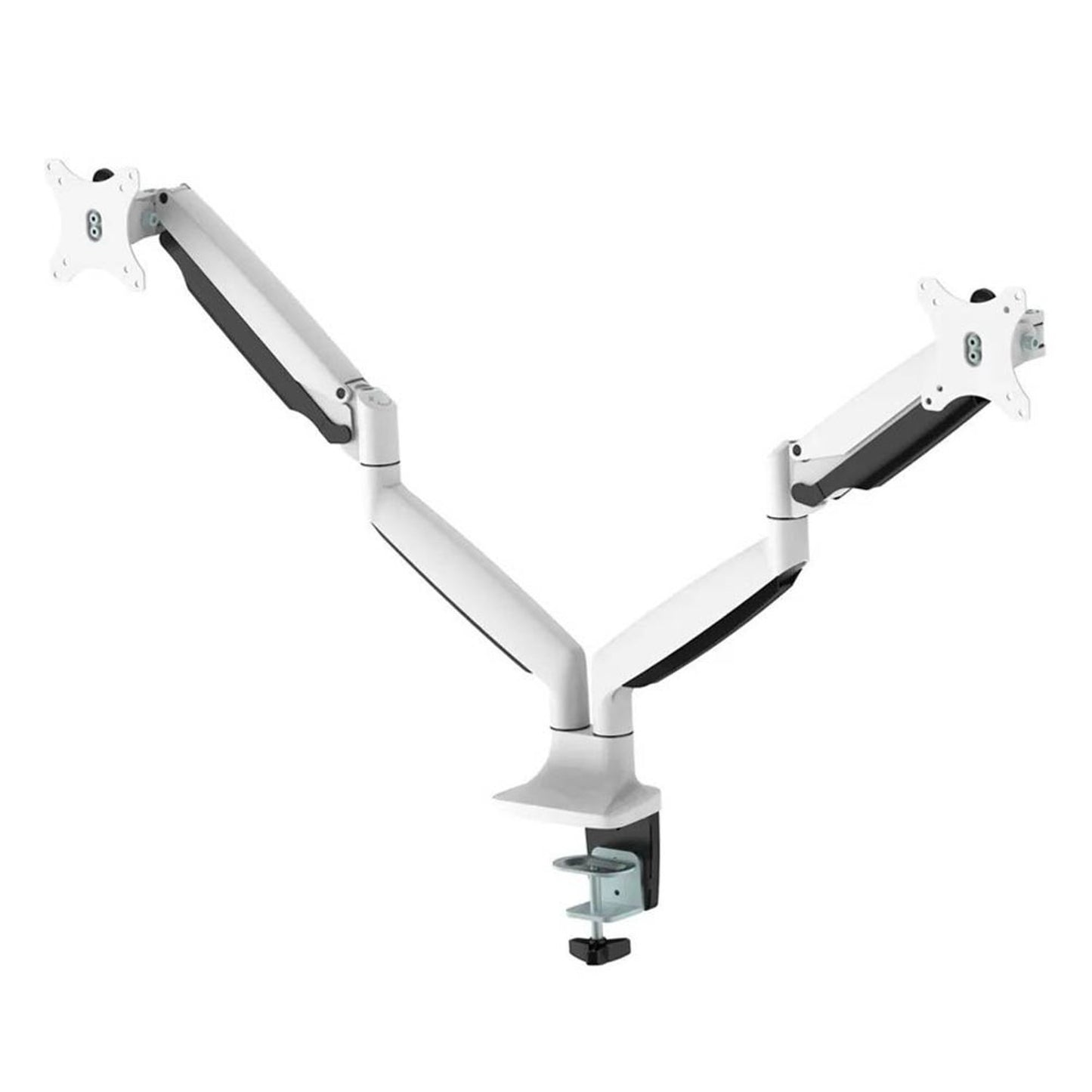 Neomounts Monitor-Halterung NM-D750 weiß für 2 Monitore, Tischklemme, Tischbohrung | NM-D750DWHITE