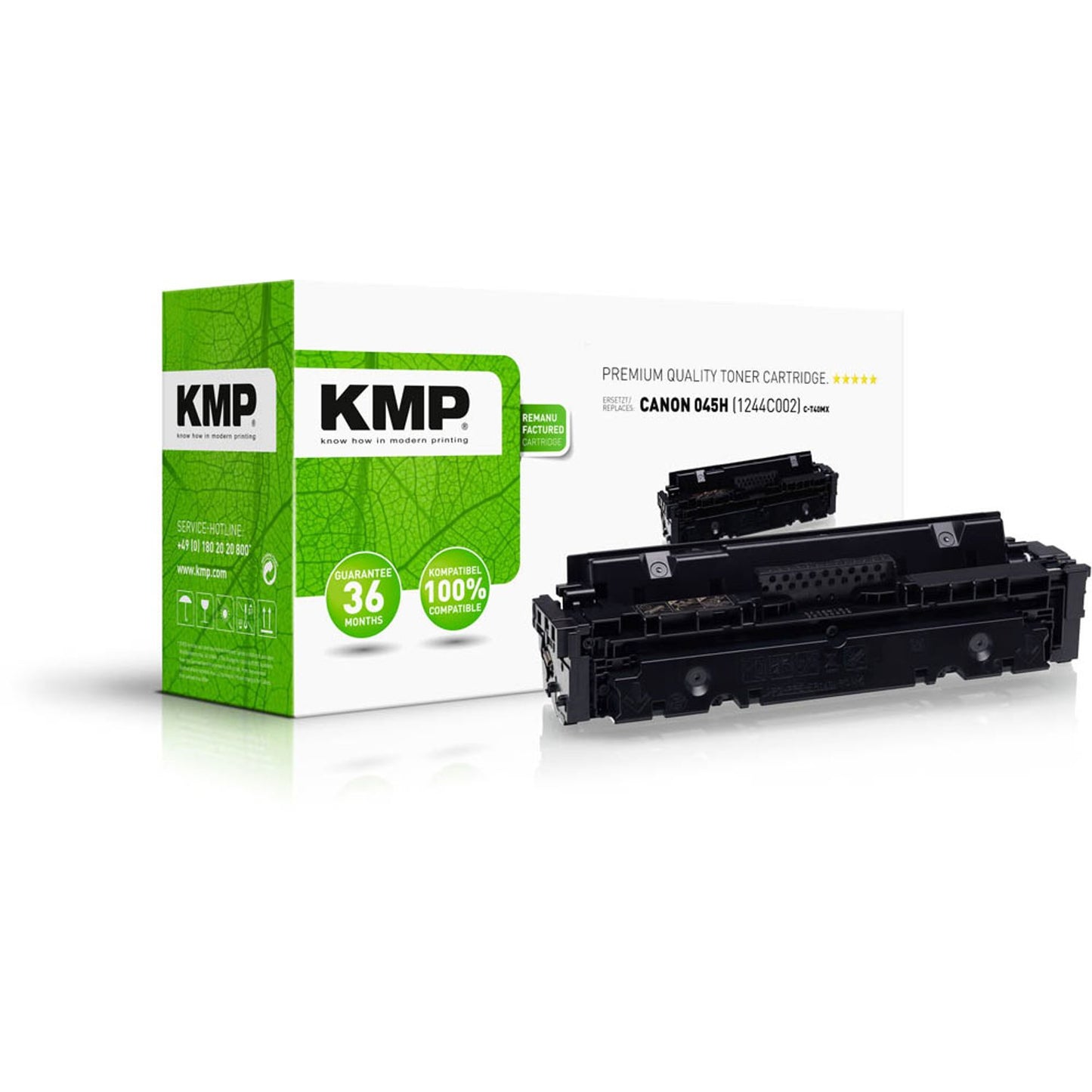 KMP C-T40MX magenta Toner kompatibel zu Canon 045H M | 3604,3006