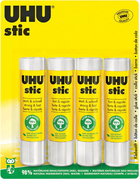 4 UHU stic Klebestifte