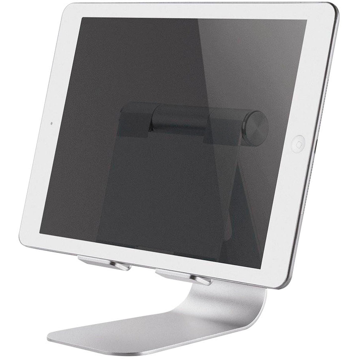 Neomounts Tablet-Halterung silber für 1 Tablet oder 1 Smartphone, Tischständer | DS15-050SL1