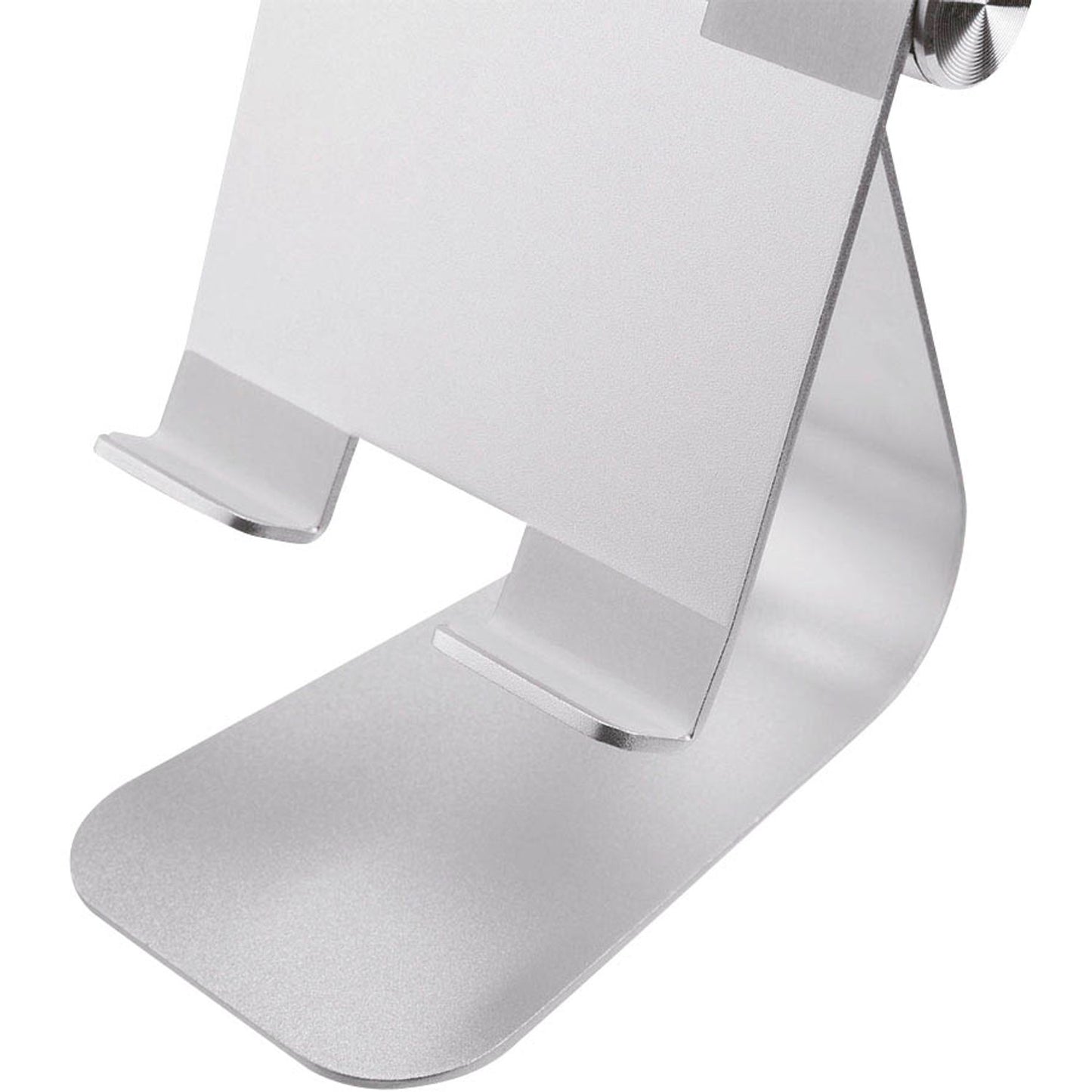Neomounts Tablet-Halterung silber für 1 Tablet oder 1 Smartphone, Tischständer | DS15-050SL1