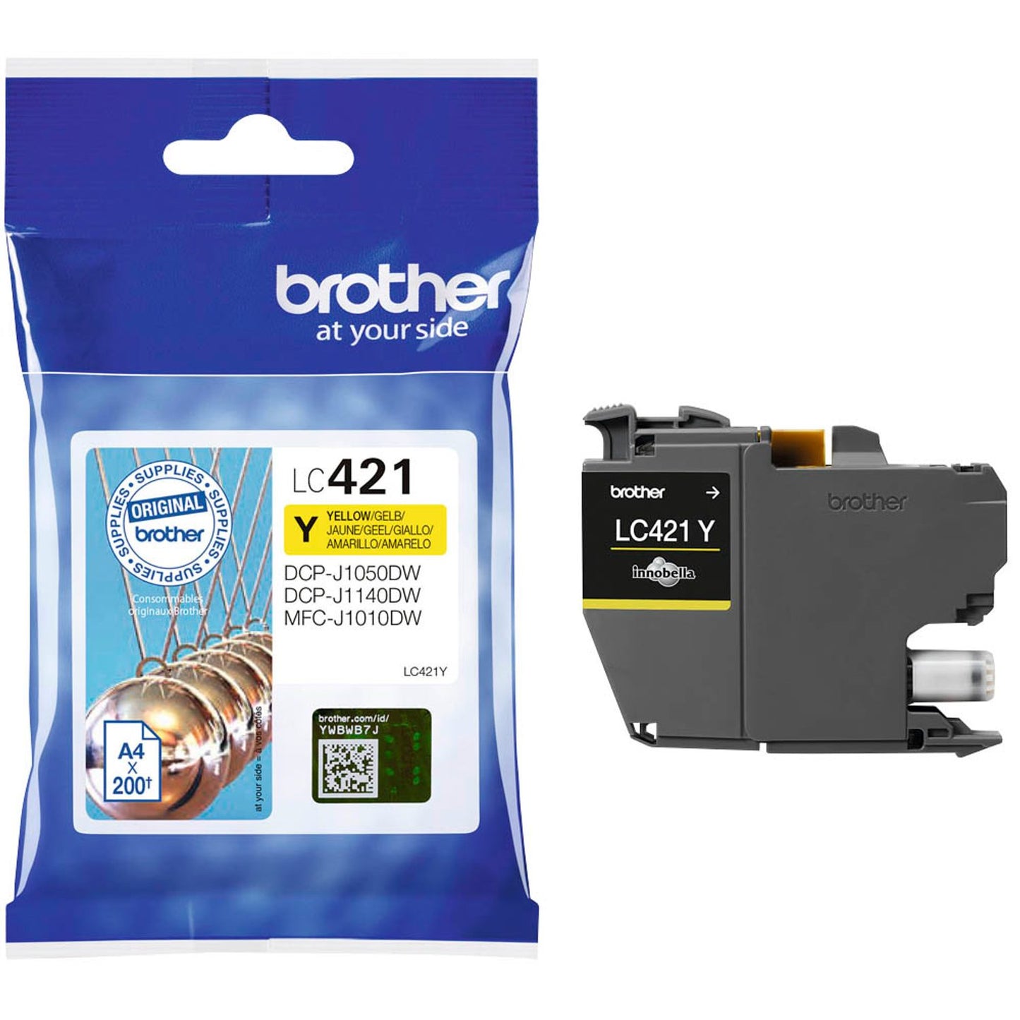 brother LC-421Y gelb Druckerpatrone | LC421Y