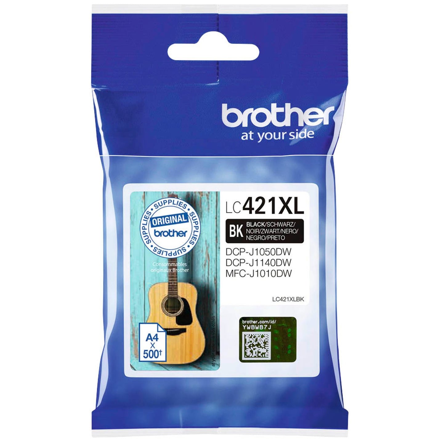 brother LC-421XLBK schwarz Druckerpatrone | LC421XLBK