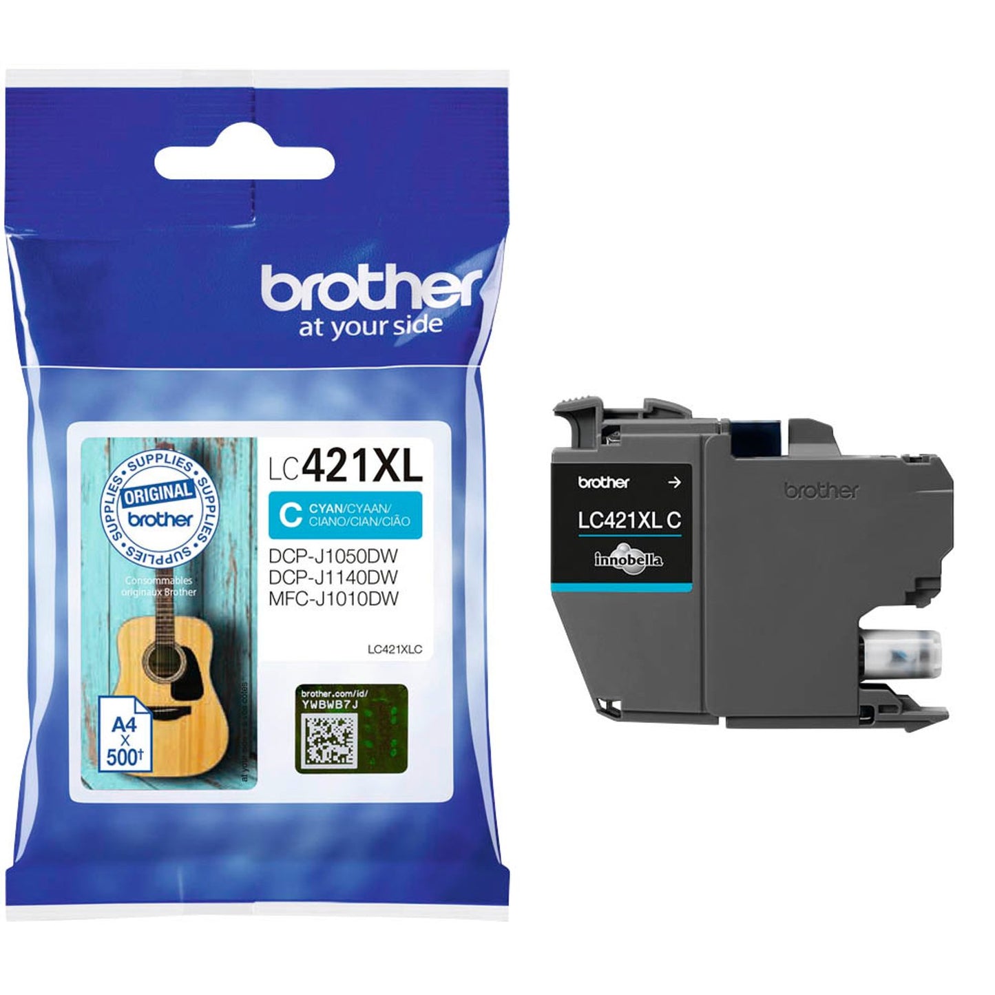 brother LC-421XLC cyan Druckerpatrone | LC421XLC