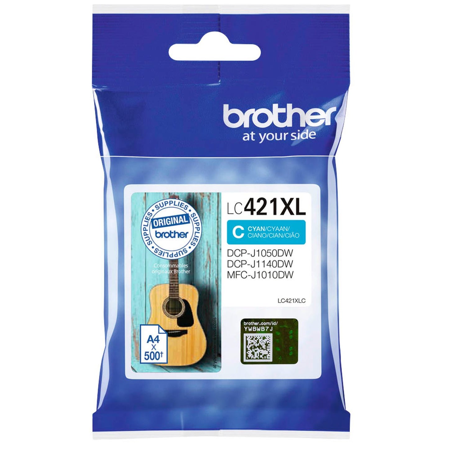 brother LC-421XLC cyan Druckerpatrone | LC421XLC