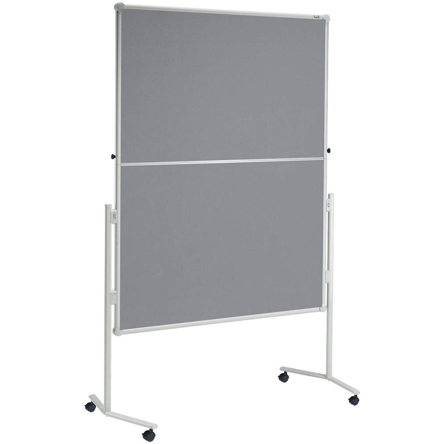 MAUL AKTION: Moderationswand professionell, klappbar 120,0 x 150,0 cm grau + GRATIS Moderations-Starter-Set, bestehend aus je 120 Moderationskarten Ø 9,5 cm, Ø 13,5 cm, 9,5 x 20,0 cm, 200 Signal-Nadeln | 6408282