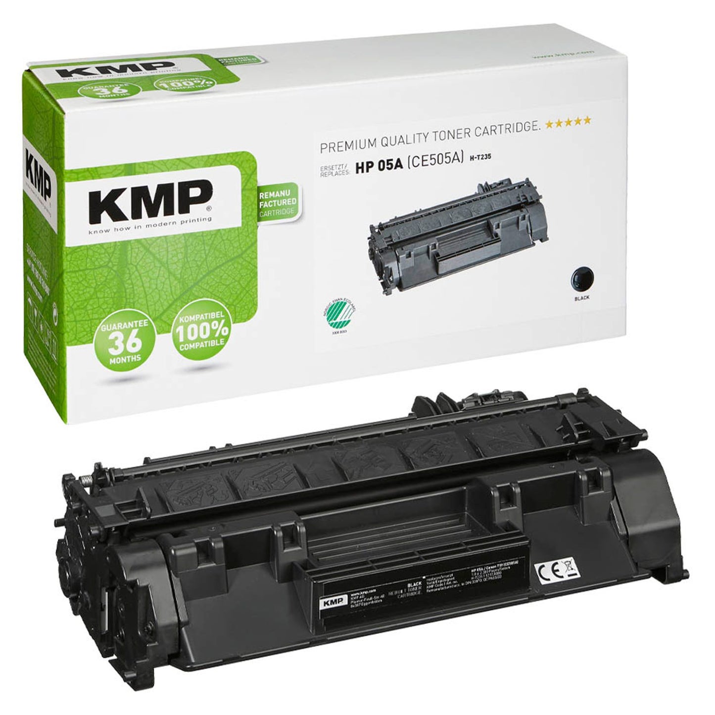 KMP H-T235 schwarz Toner kompatibel zu HP 05A (CE505A) | 1217,8000