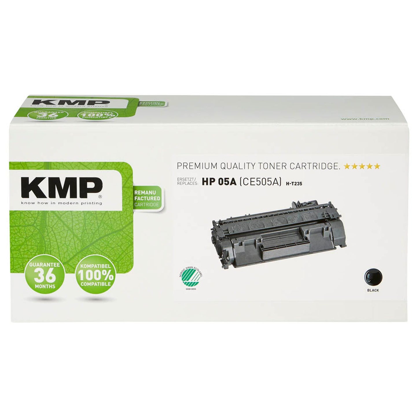 KMP H-T235 schwarz Toner kompatibel zu HP 05A (CE505A) | 1217,8000
