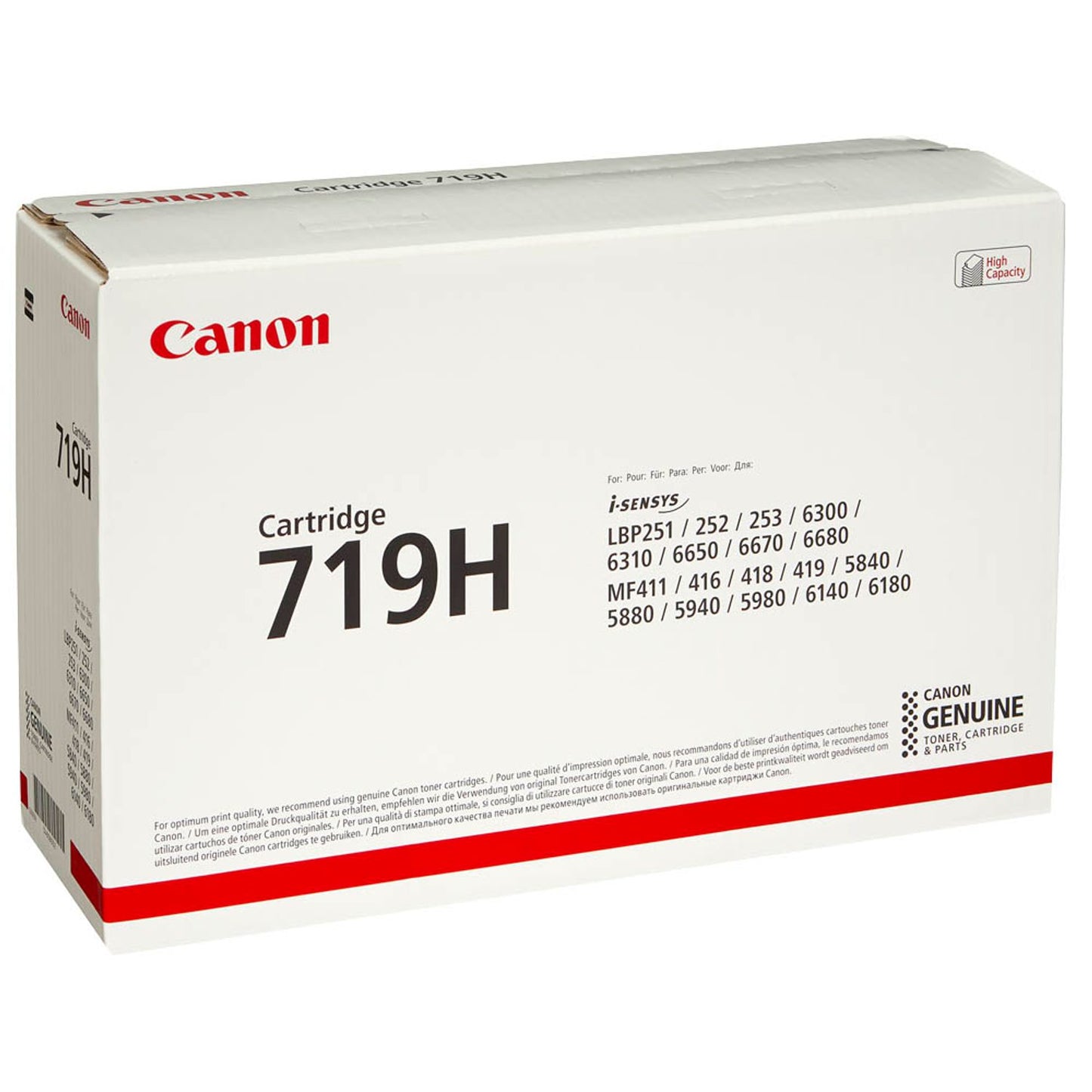 Canon 719H BK schwarz Toner | 3480B002