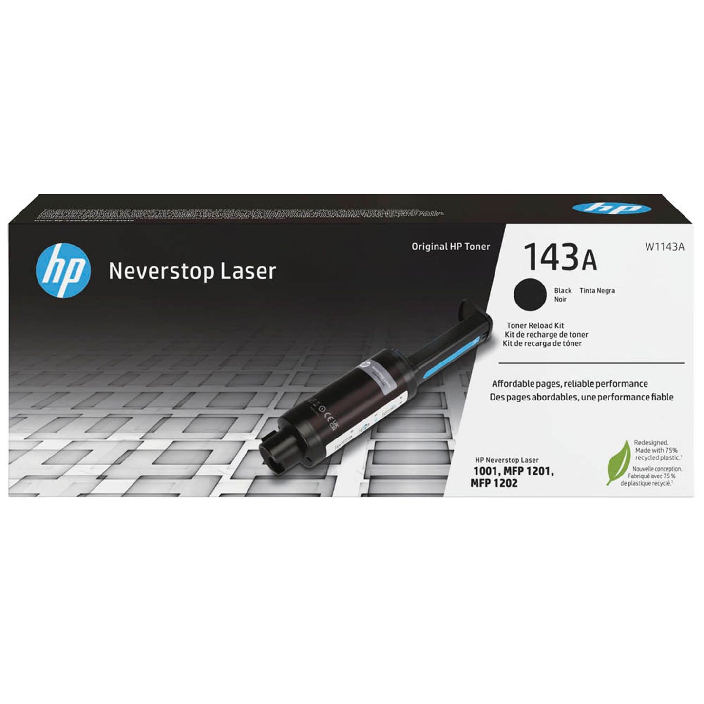 HP 143A () schwarz Tonerkartusche | W1143A