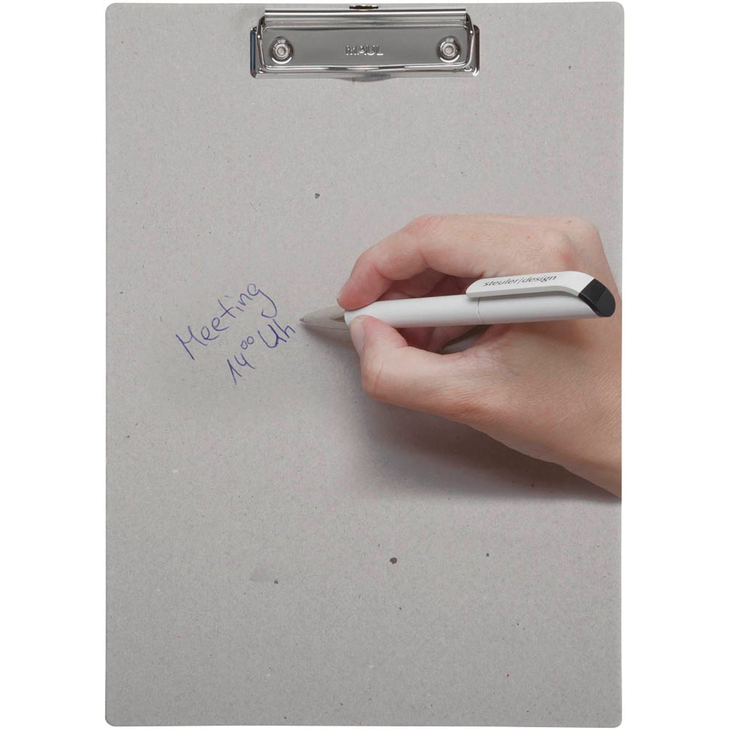 MAUL Klemmbrett creative DIN A4 grau Karton | 2381082