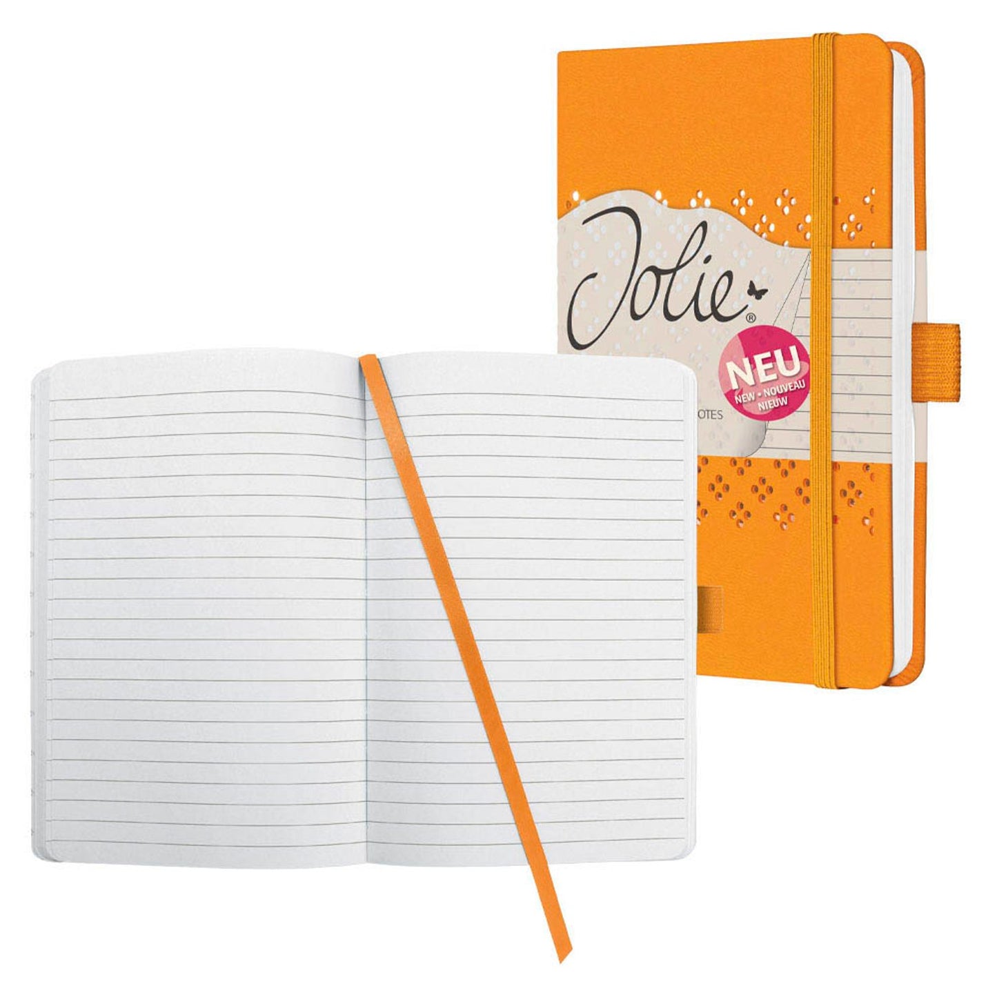 SIGEL Notizbuch Jolie® ca. DIN A6 liniert, Hardcover 174 Seiten