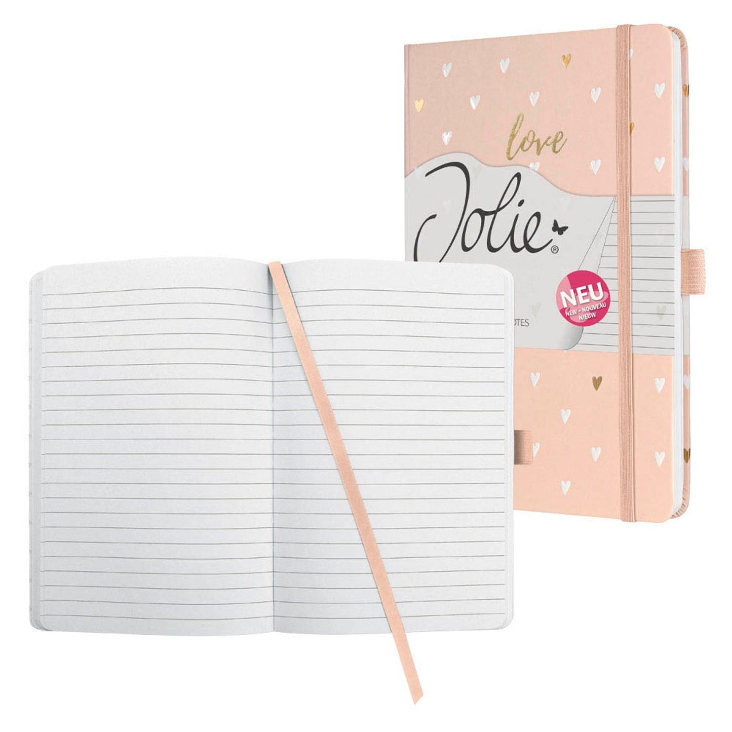 SIGEL Notizbuch Jolie® ca. DIN A5 liniert, Hardcover 174 Seiten