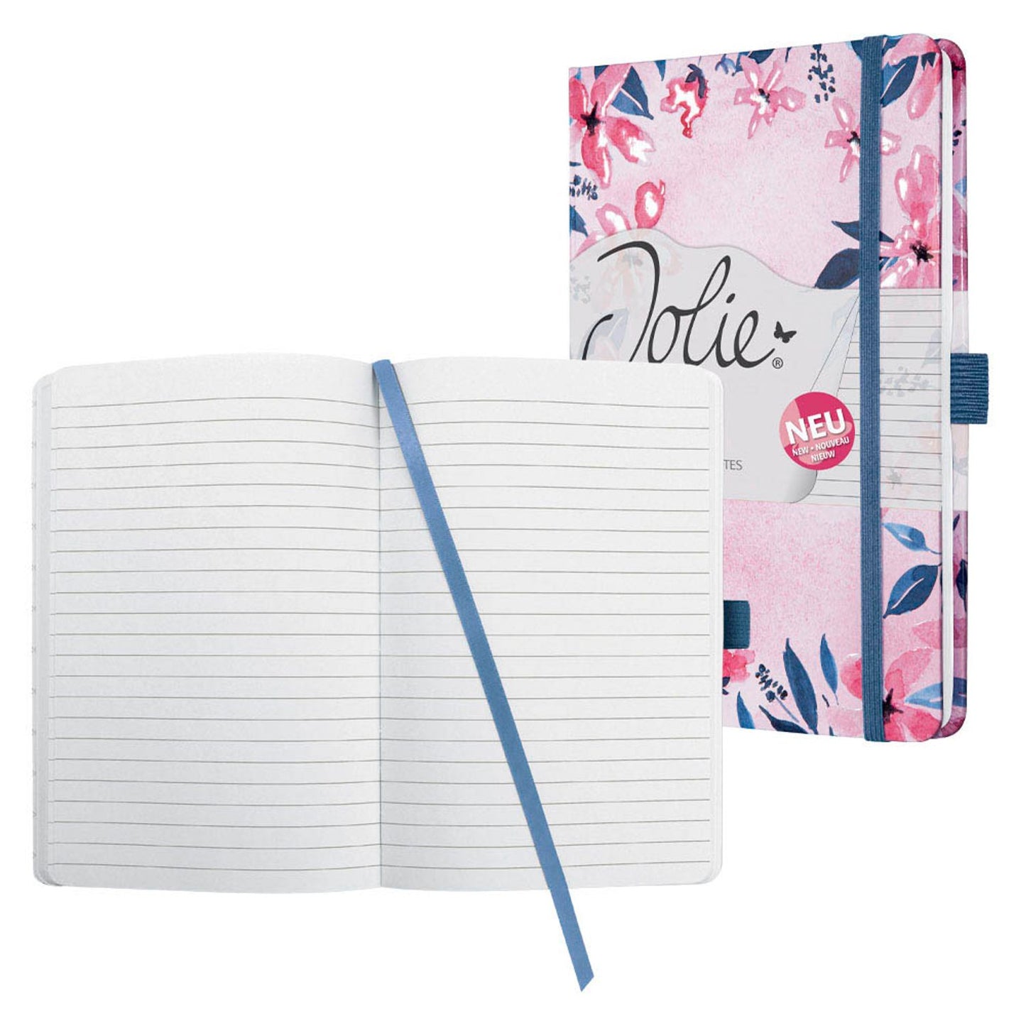 SIGEL Notizbuch Jolie® ca. DIN A5 liniert, Hardcover 174 Seiten