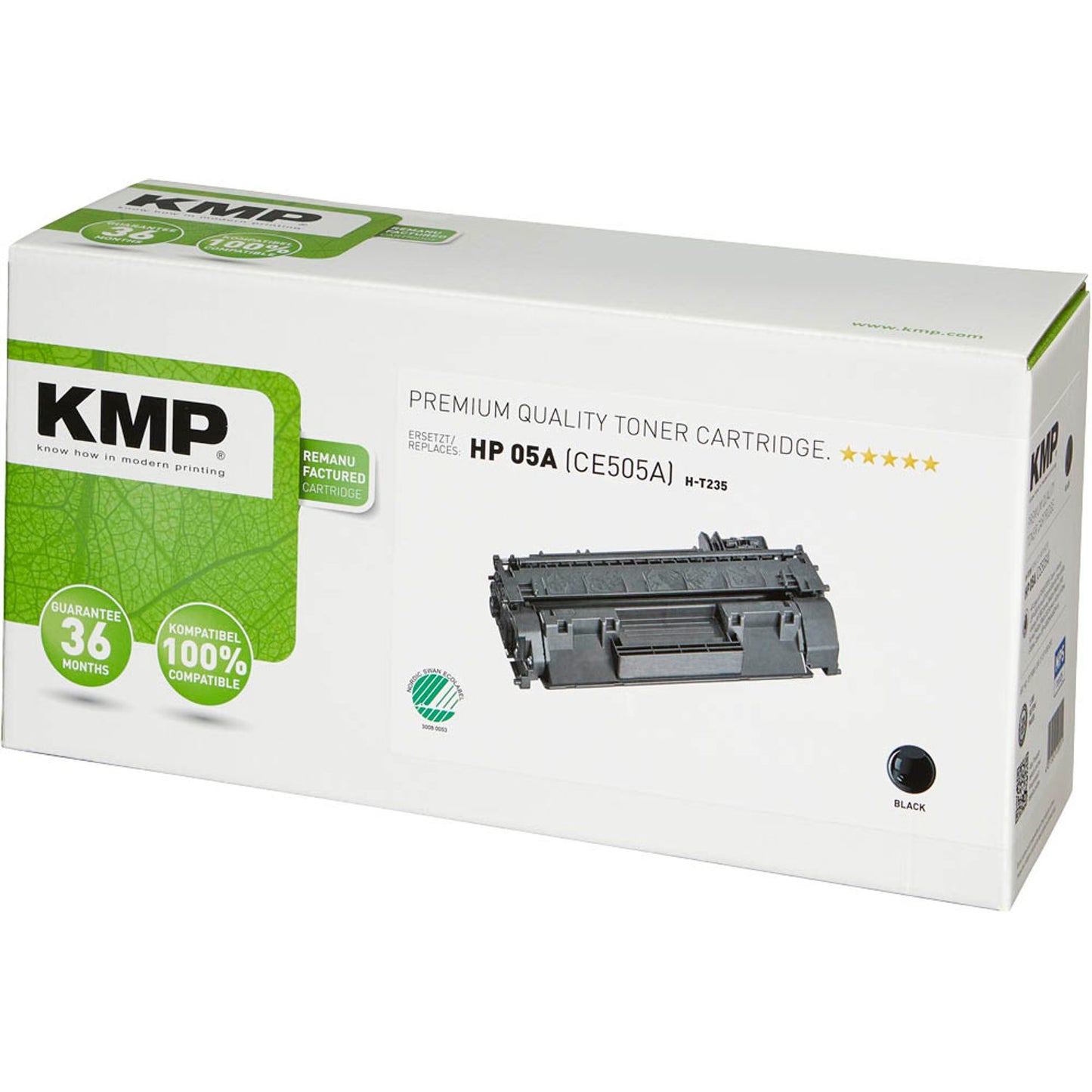 KMP H-T235 schwarz Toner kompatibel zu HP 05A (CE505A) | 1217,8000