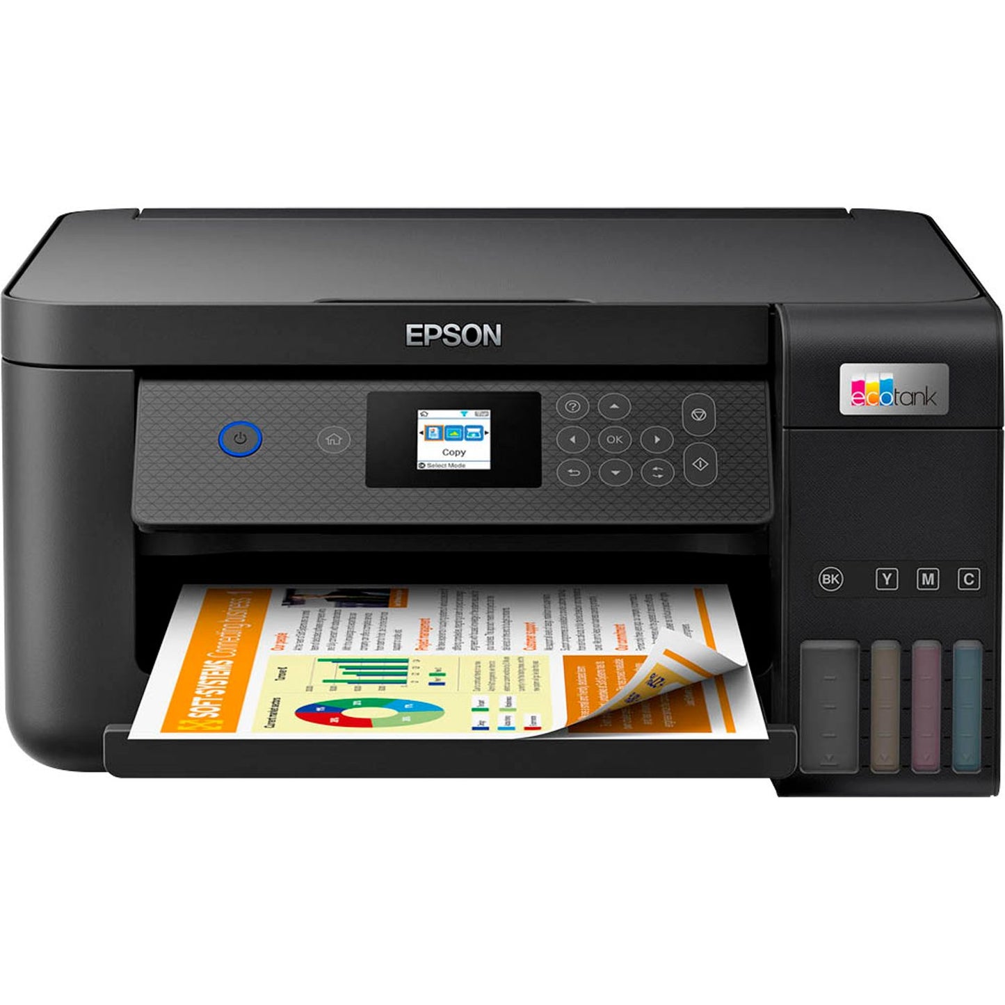 EPSON EcoTank ET-2850 3 in 1 Tintenstrahl-Multifunktionsdrucker schwarz | C11CJ63405
