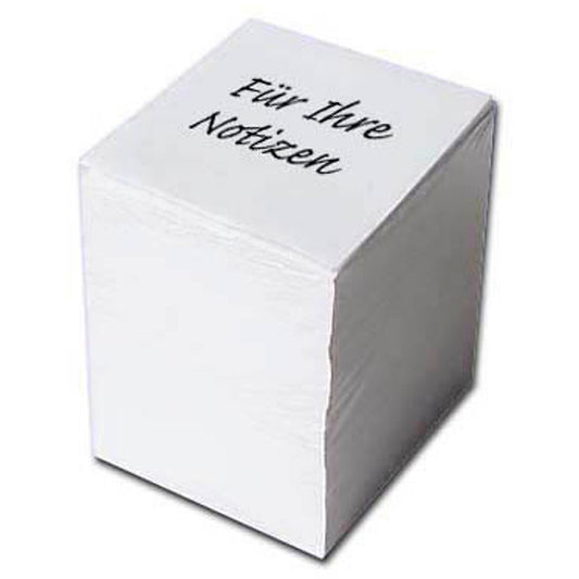 neutral Notizzettel lose weiß 9,7 x 9,7 cm, ca | 100110259469593