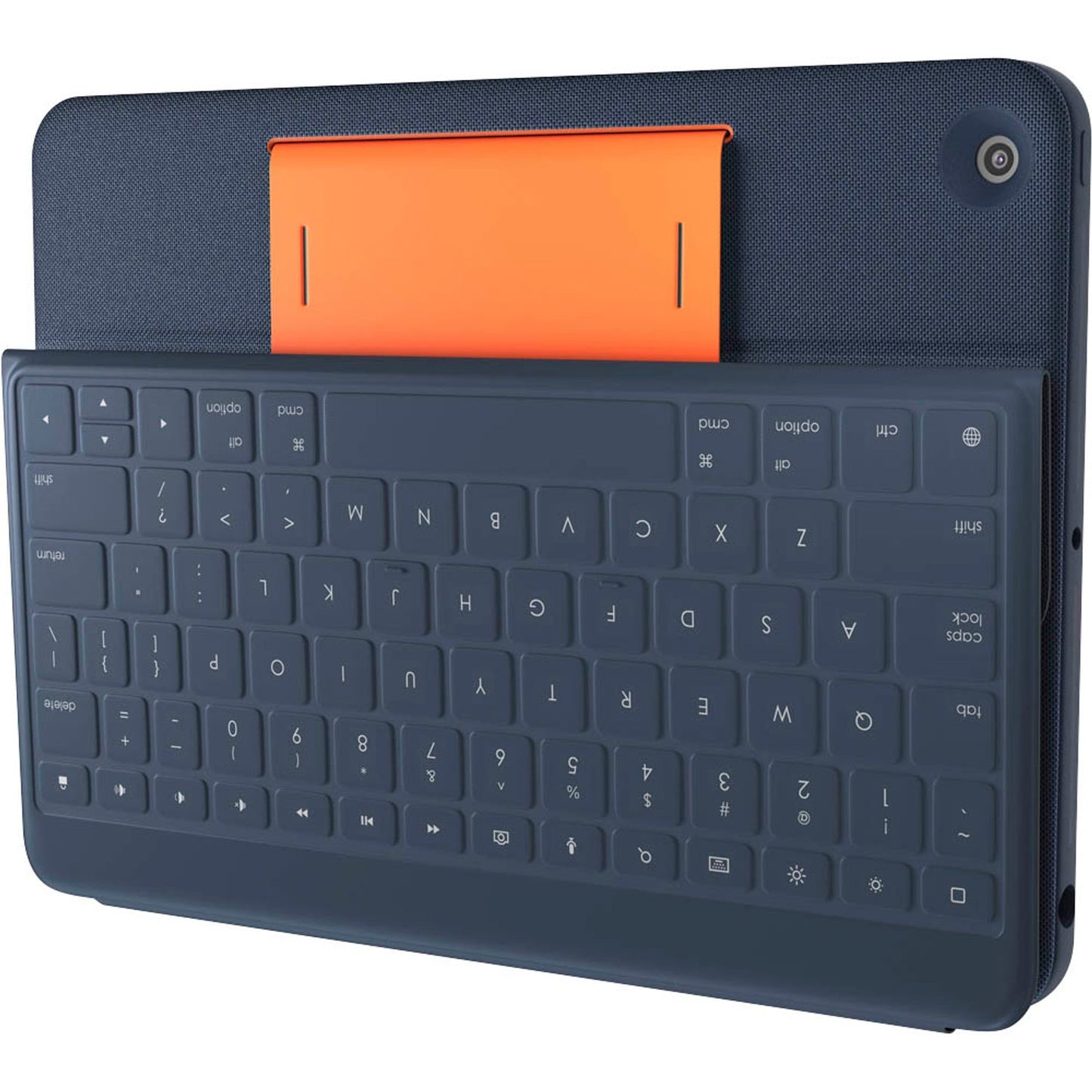 Logitech Rugged Combo 3 Tablet-Tastatur blau geeignet für Apple iPad 7. Gen (2019), Apple iPad 8. Gen (2020), Apple iPad 9. Gen (2021) | 920-009656
