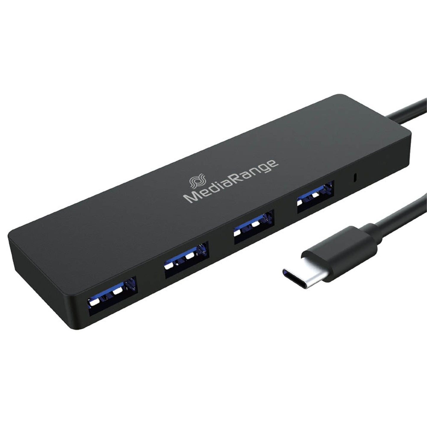 MediaRange USB-Hub 4-fach schwarz | MRCS508