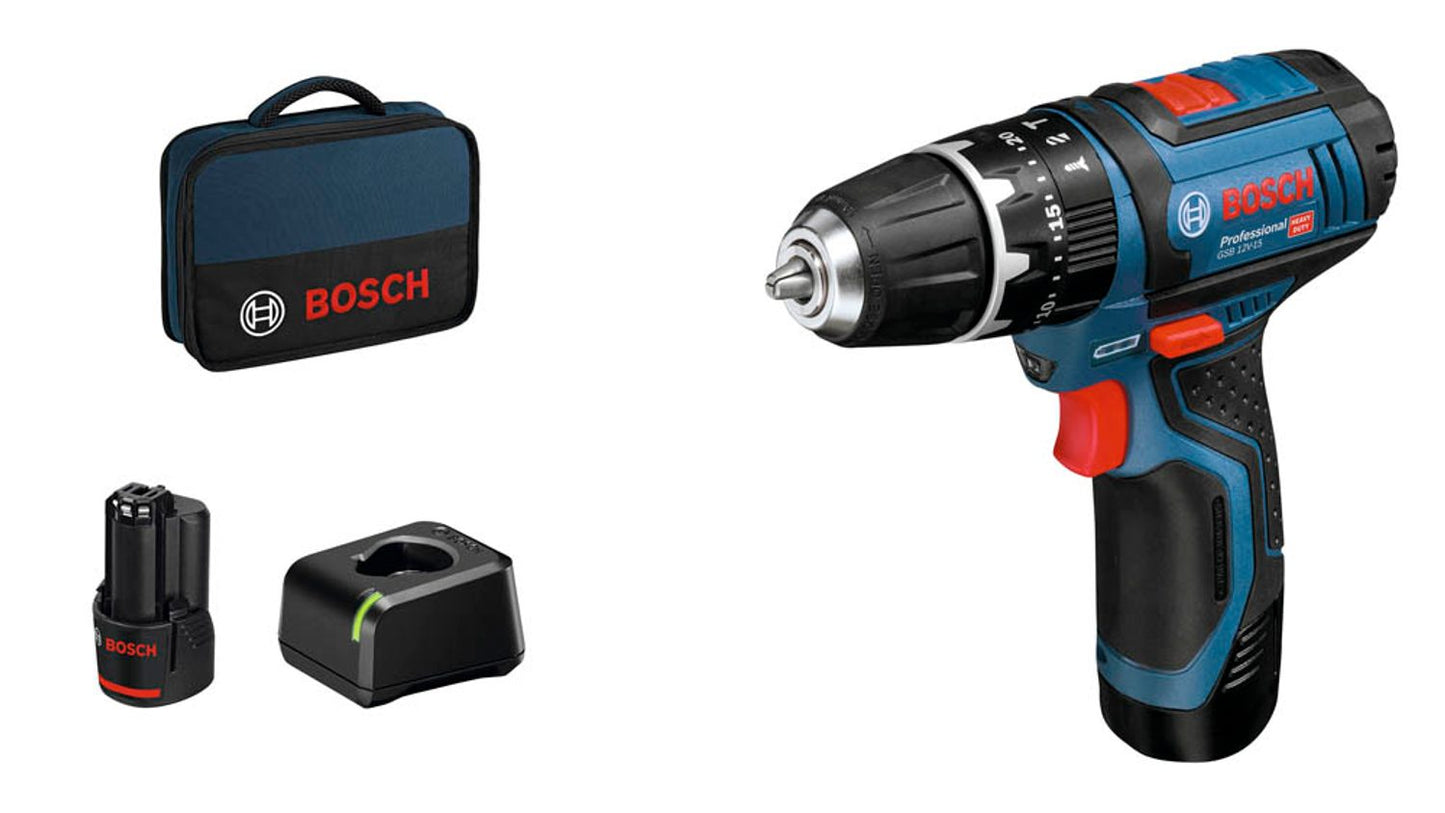 BOSCH Professional GSB 12V-15 Akku-Schlagbohrschrauber 12,0 V