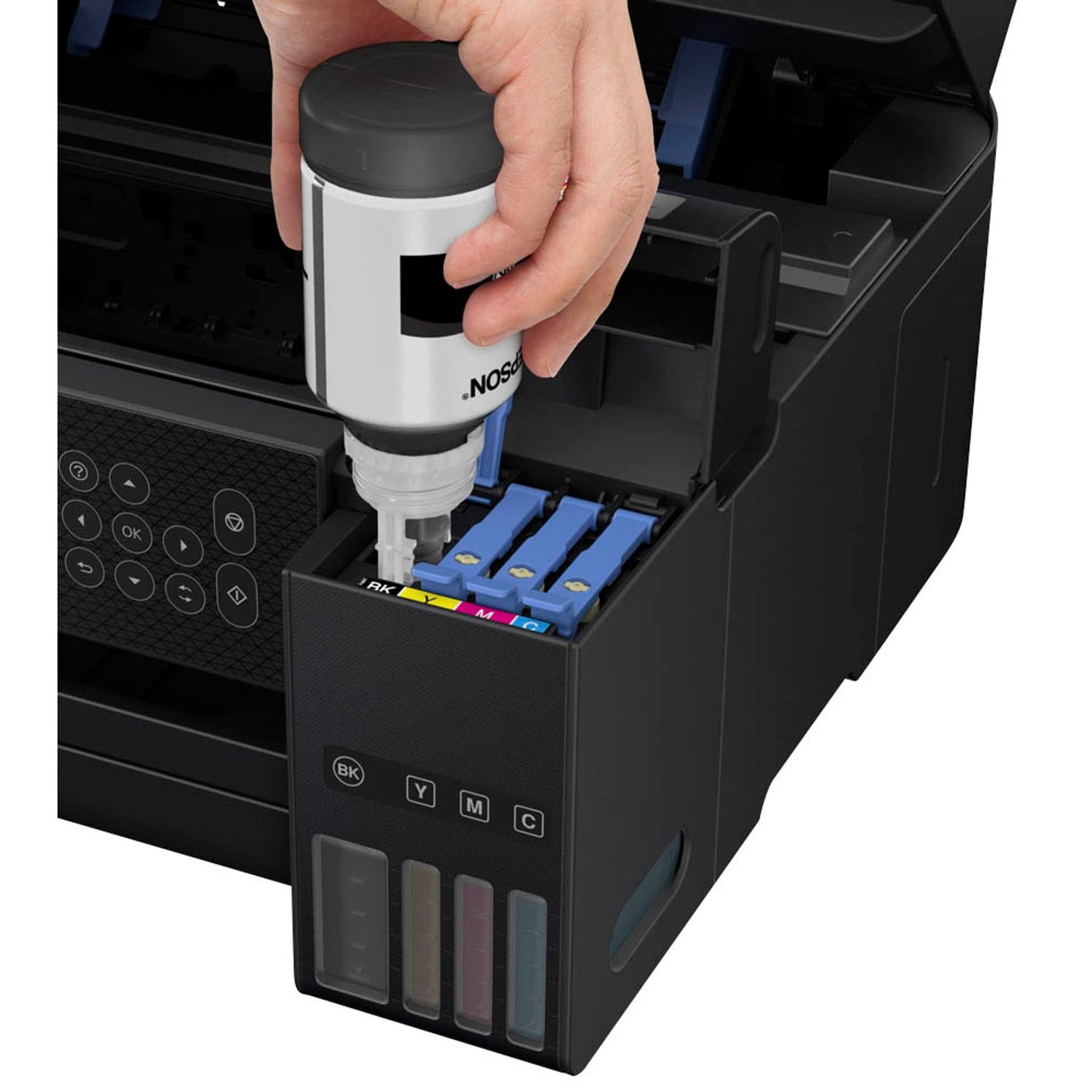 EPSON EcoTank ET-3850 3 in 1 Tintenstrahl-Multifunktionsdrucker schwarz | C11CJ61402