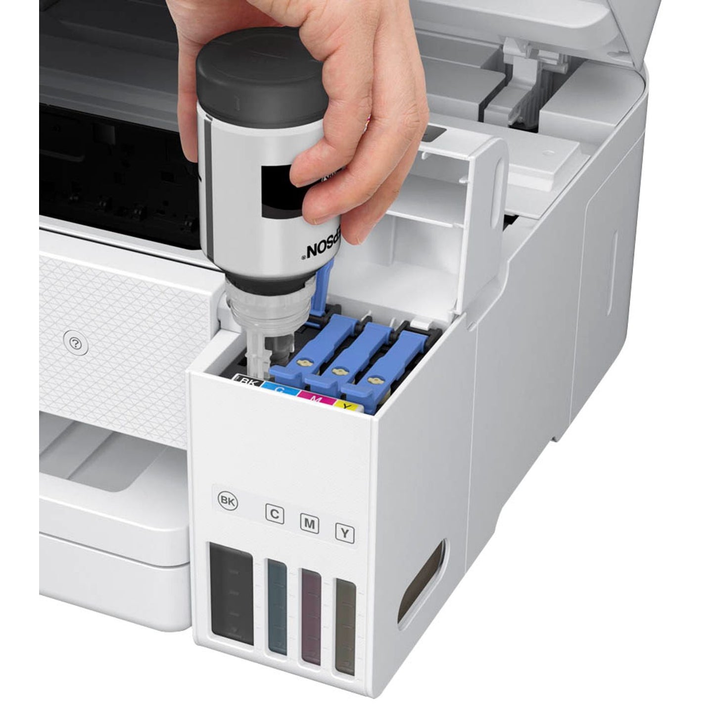 EPSON EcoTank ET-4856 4 in 1 Tintenstrahl-Multifunktionsdrucker weiß | C11CJ60407