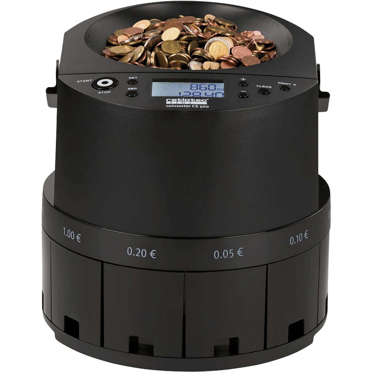 ratiotec Münzzähl- und Sortiermaschine CS 500 | 946768