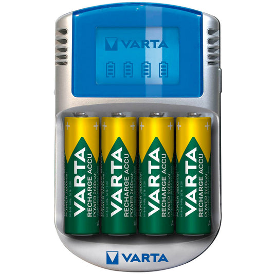 VARTA LCD CHARGER Akku-Ladegerät inkl. Akkus | 57070201451