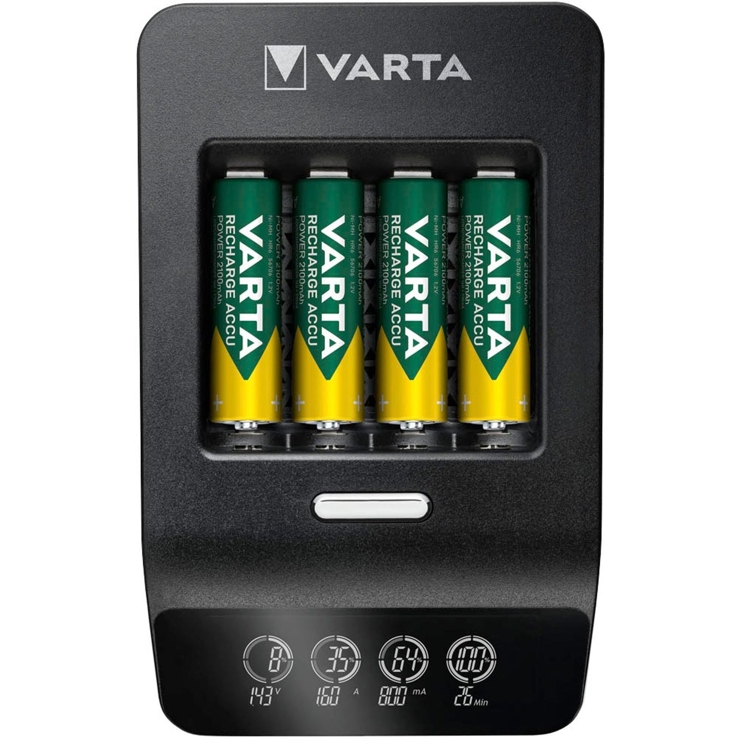VARTA LCD ULTRA FAST CHARGER+ Akku-Schnellladegerät inkl. Akkus | 57685101441