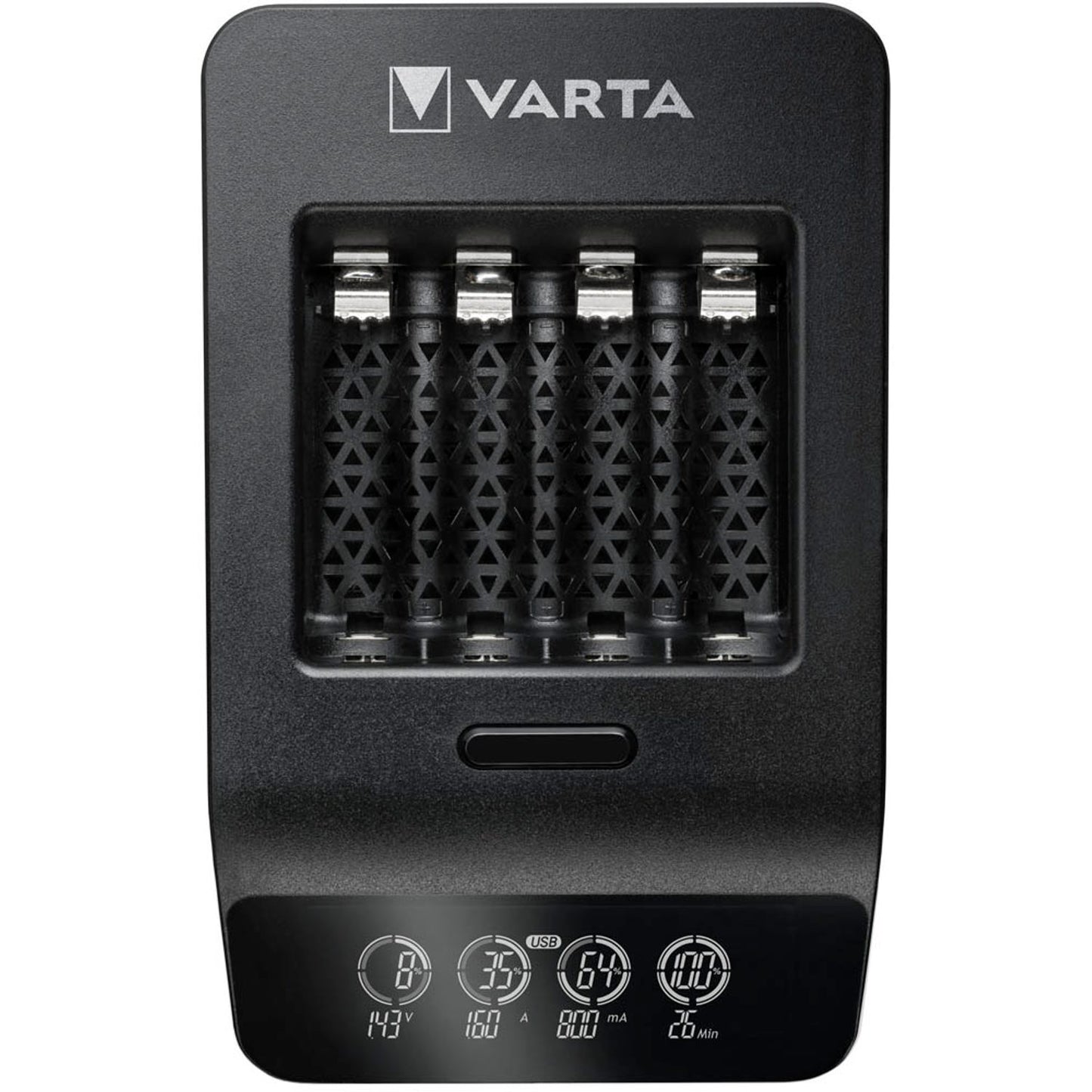 VARTA LCD SMART CHARGER+ Akku-Ladegerät inkl. Akkus | 57684101441