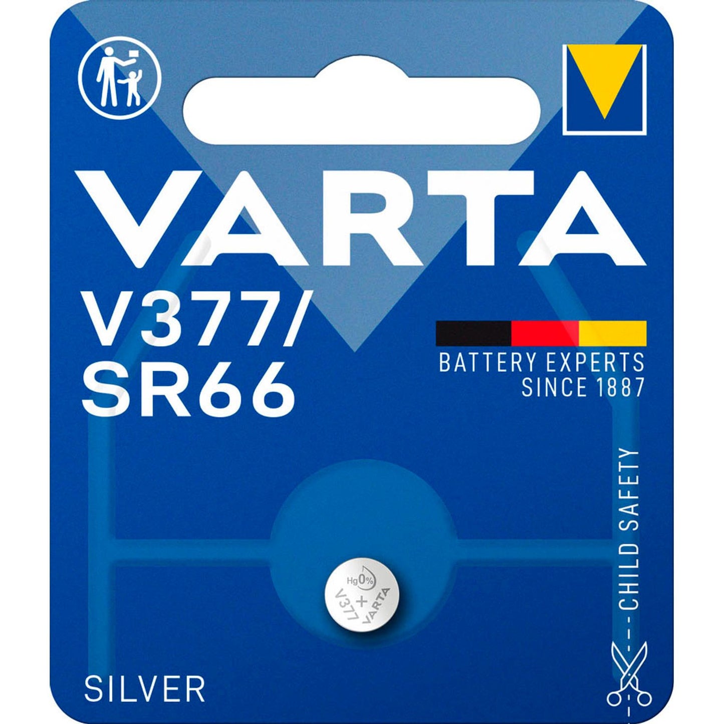 VARTA Knopfzelle V 377 1,55 V | 377101401
