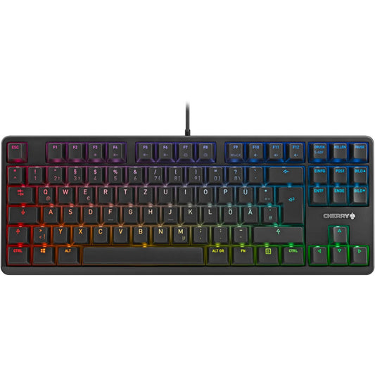 CHERRY G80-3000N RGB TKL Tastatur kabelgebunden schwarz | G80-3833LWBDE-2