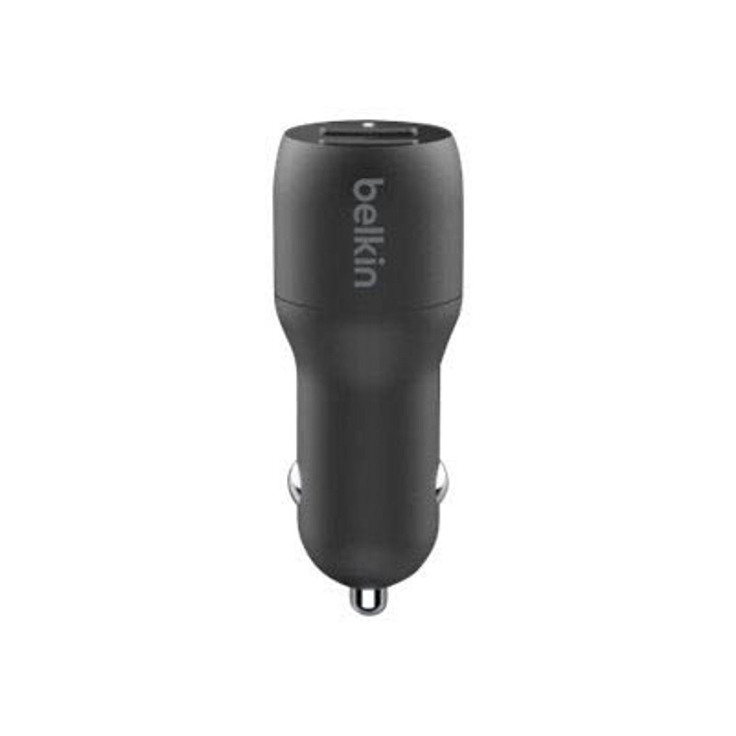 belkin BOOST CHARGE Kfz-Ladeadapter schwarz, 24 Watt | CCE001BT1MBK