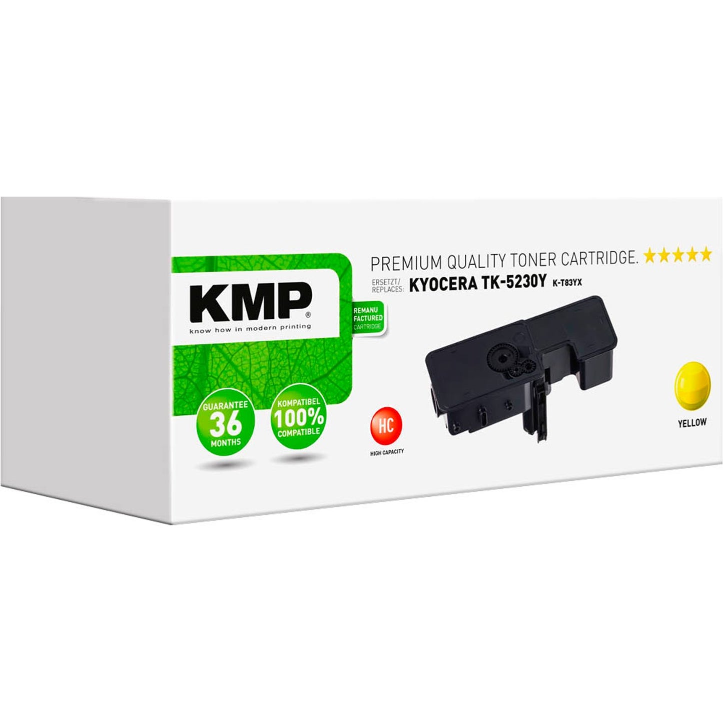KMP K-T83YX gelb Toner kompatibel zu KYOCERA TK-5230Y | 2911,3009