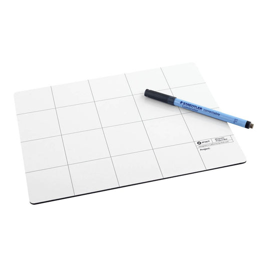 iFixit magnetische Arbeitsunterlage Magnetic Project Mat Kunststoff weiß | EU145167-4